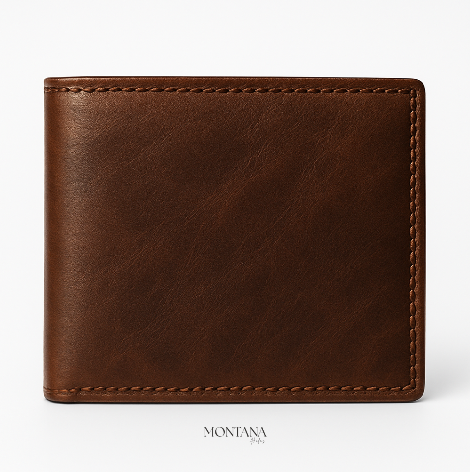 Hudson Bifold Wallet – Genuine Vintage Leather