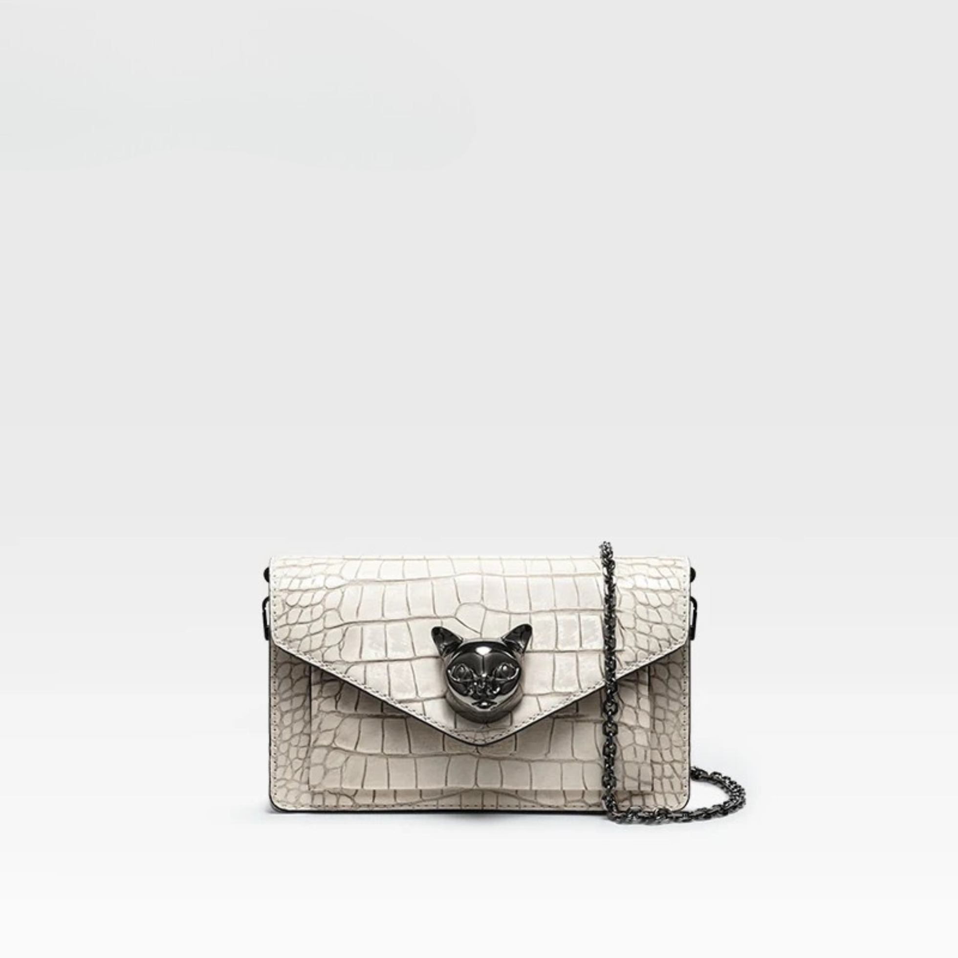 Celeste Luxe Clutch - 2024 Designer Crossbody Bag - Detachable Chain Shoulder Strap