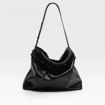 Sofia Compact Tote - Luxury Soft Leather Underarm Bag - Lightweight Crossbody Purse for Women