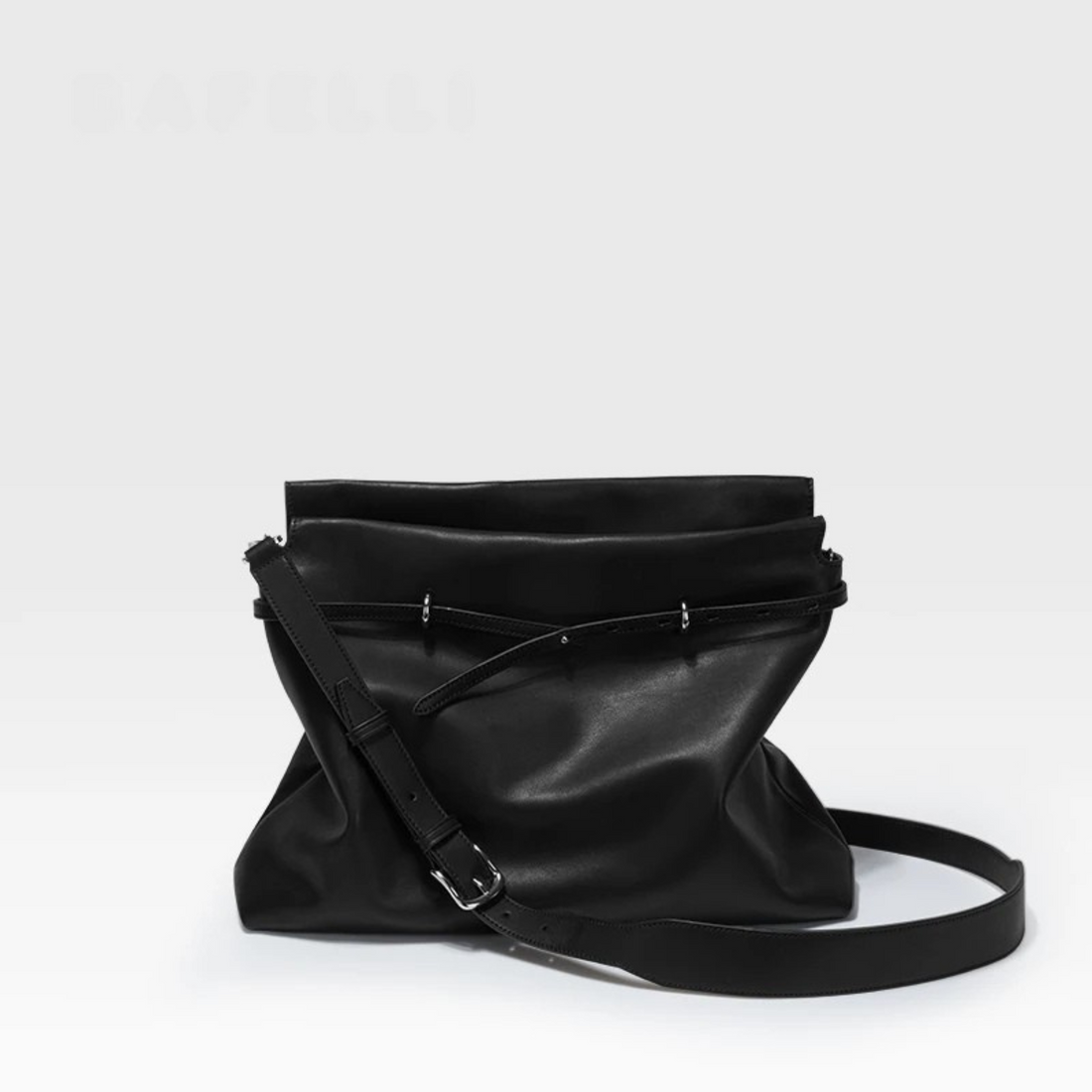 Sofia Compact Tote - Luxury Soft Leather Underarm Bag - Lightweight Crossbody Purse for Women