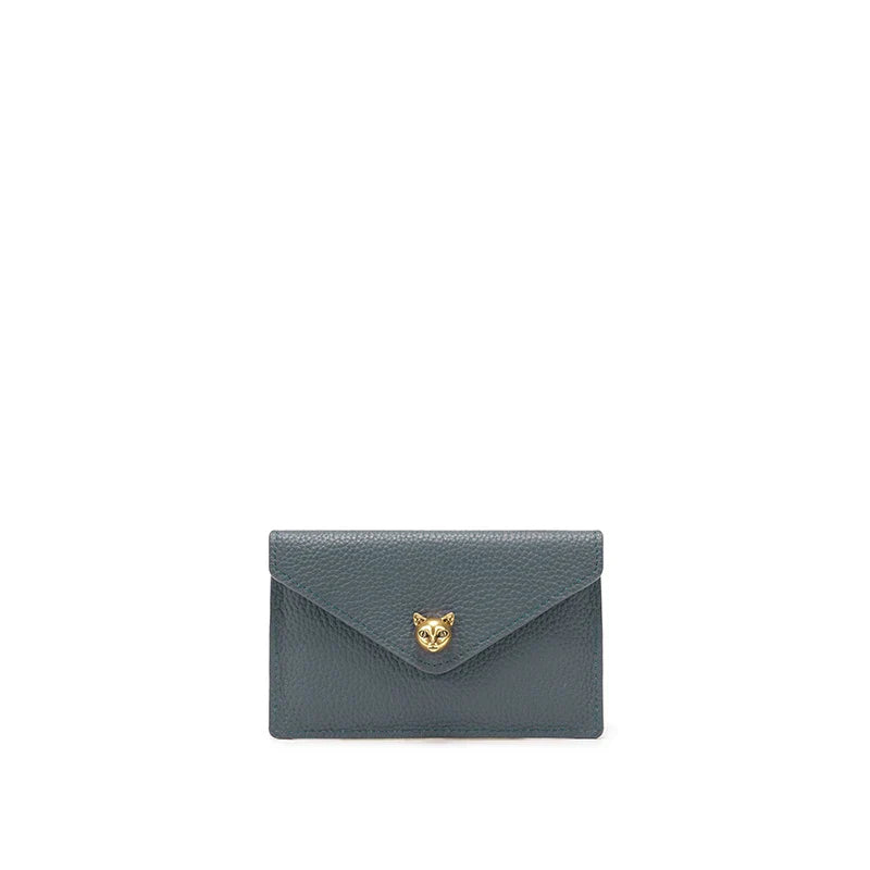 Sienna Compact Leather Wallet – RFID-Safe, Slim & Stylish for Women