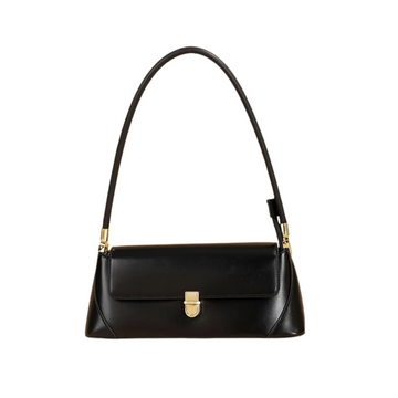 Seoul Mini Satchel -  Korean Genuine Leather Shoulder Bag - Luxury Underarm Phone Purse for Women