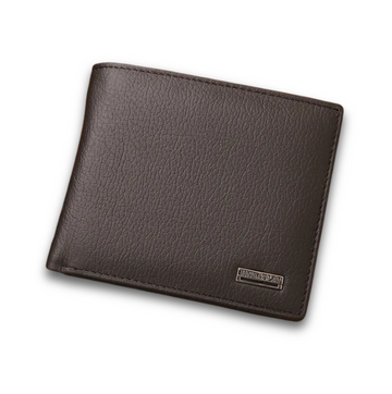 Garrison Slim Wallet – RFID-Blocking Bifold in Full-Grain Leather